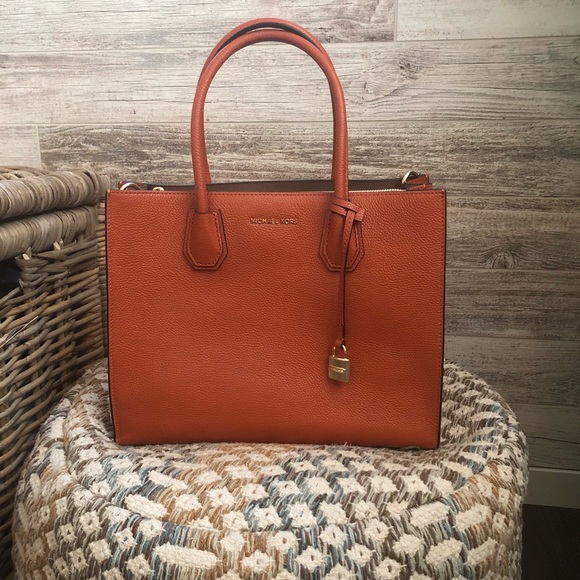 Michael Kors Handbags - Orange Michael Kors tote
